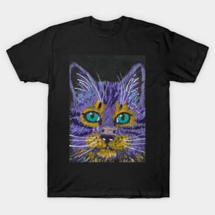 Purple cat T-Shirt